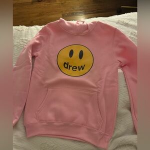 drew INSPIRED pink hoodie